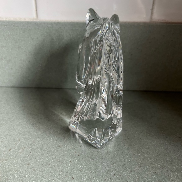 Waterford Crystal Horse Head just over 5” NWOB - Picture 7 of 12